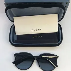 ? - New trendy Original Gucci GG0261SA 001 Black Round Sunglasses Gucci GG0261SA 001 Black Round Sunglasses | eBay main image 2